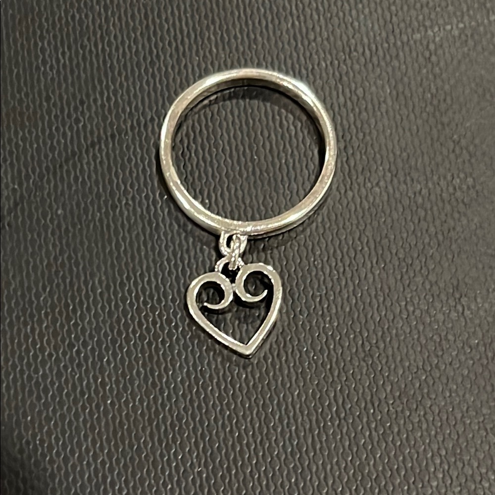 James Avery Silver Heart Ring